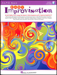 Easy Improvisation Alto Sax Book with Online Audio cover Thumbnail